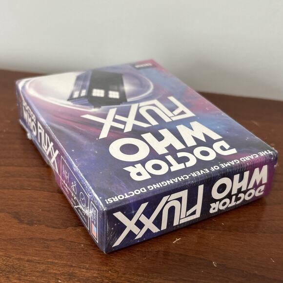 Doctor Who Fluxx Card Game New & Sealed The Card Game Of Ever Changing Doctors - Picture 3 of 5